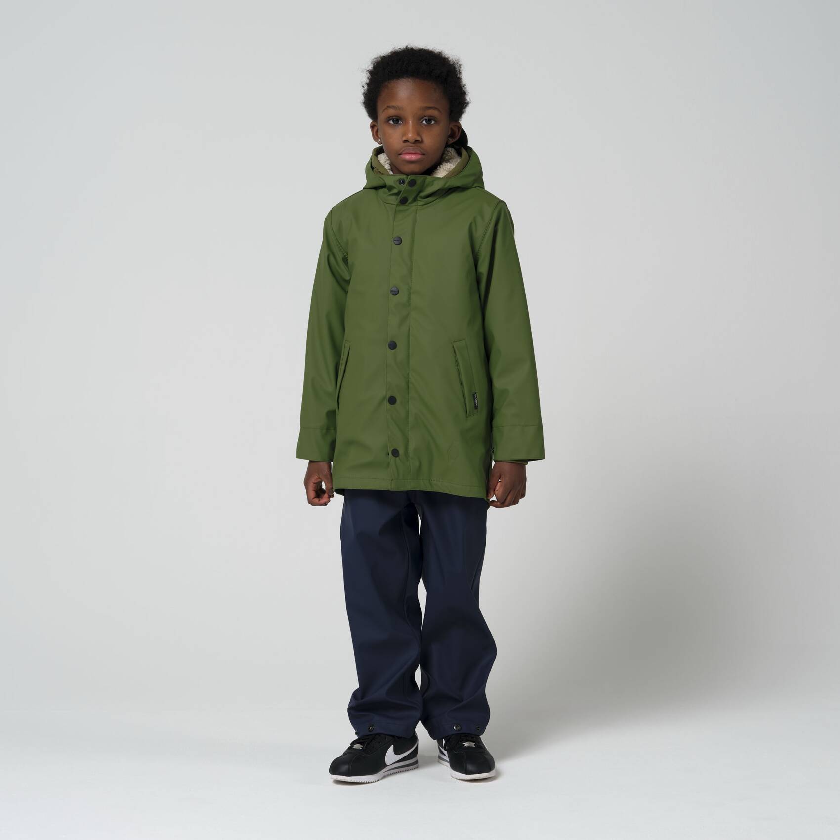 GOSOAKY | Manteau Snake Pit Pesto Green