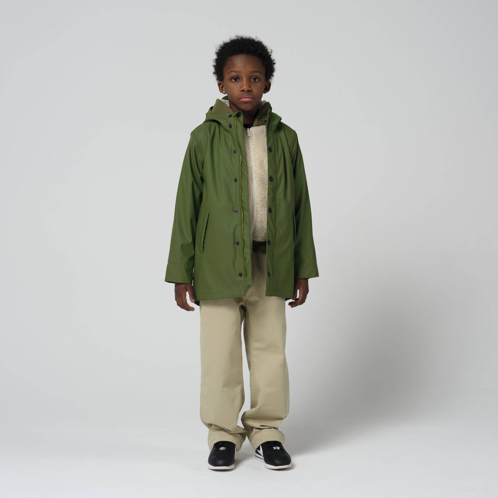 GOSOAKY | Manteau Snake Pit Pesto Green
