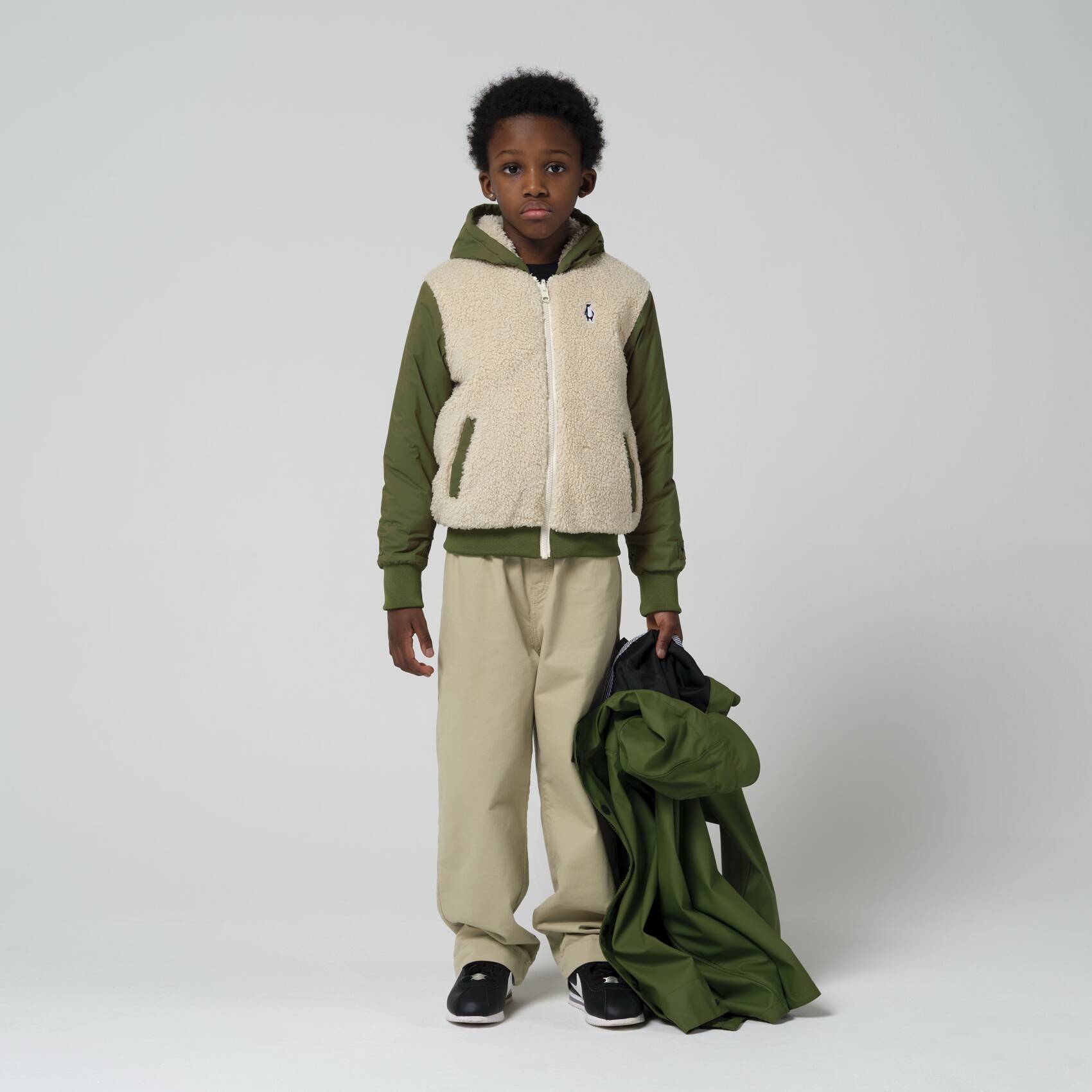 GOSOAKY | Manteau Snake Pit Pesto Green