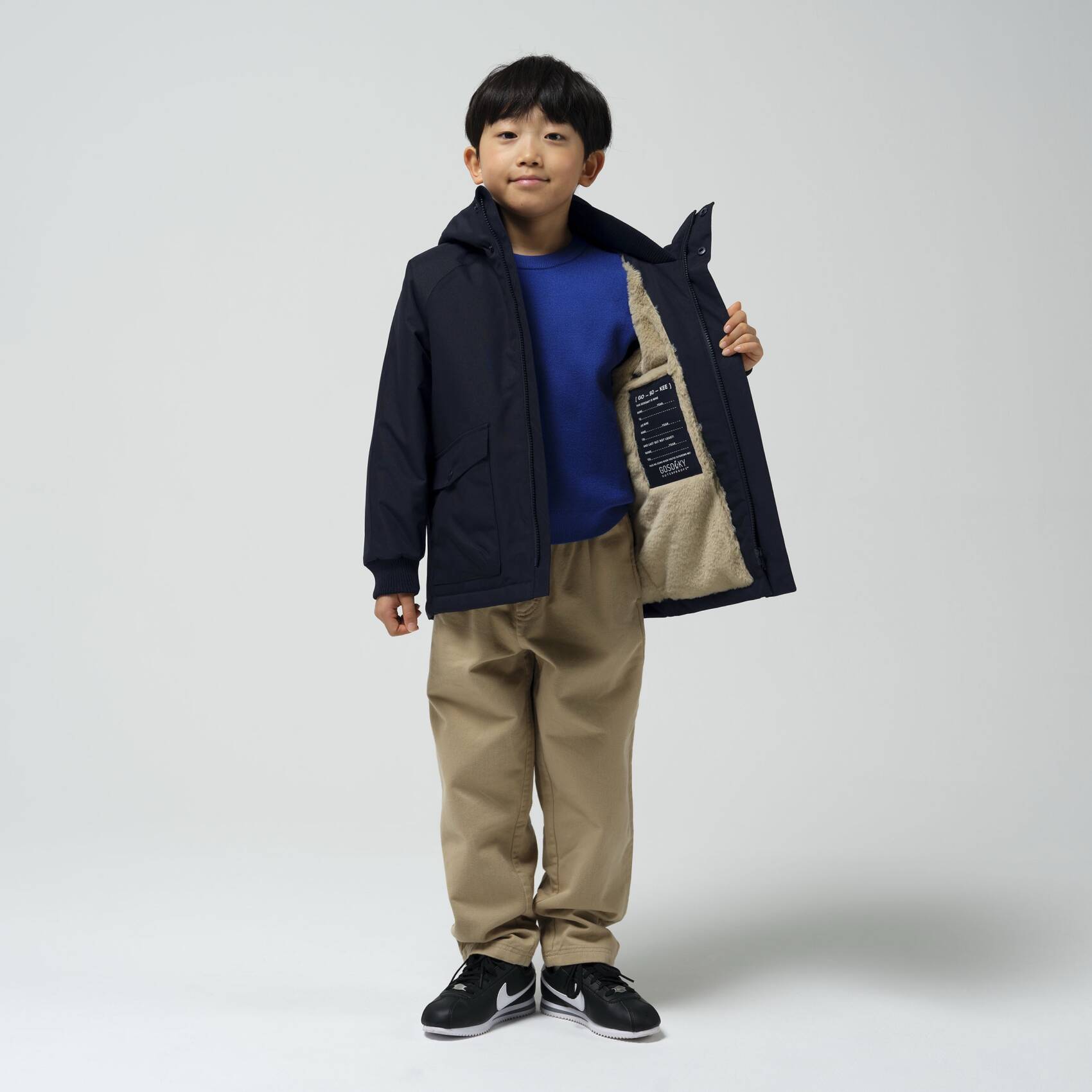 GOSOAKY | Manteau Turbo Goat Sky Captain Blue