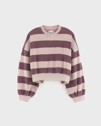 BELLEROSE | Sweatshirt court Fenya Stripe c
