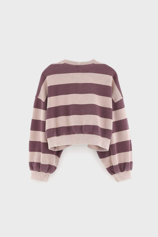 BELLEROSE | Sweatshirt court Fenya Stripe c