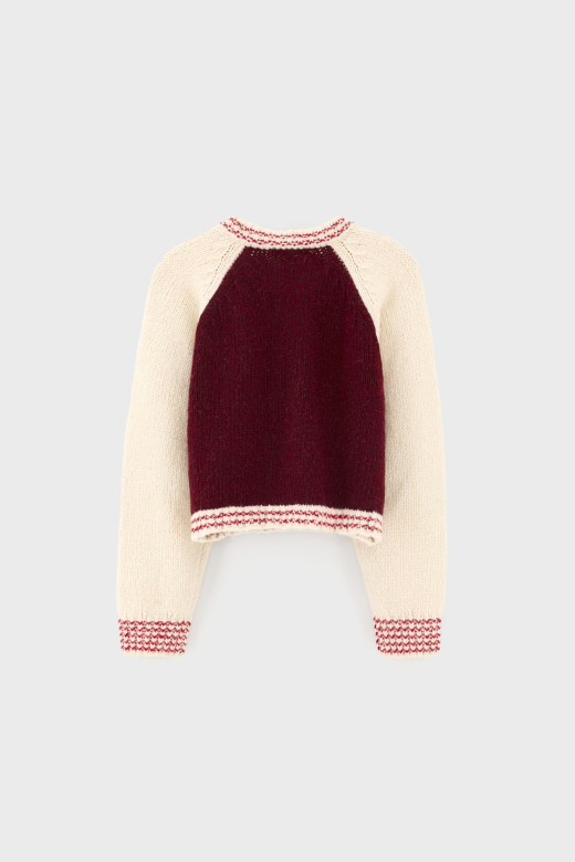 BELLEROSE | Cardigan col rond Detik combo A