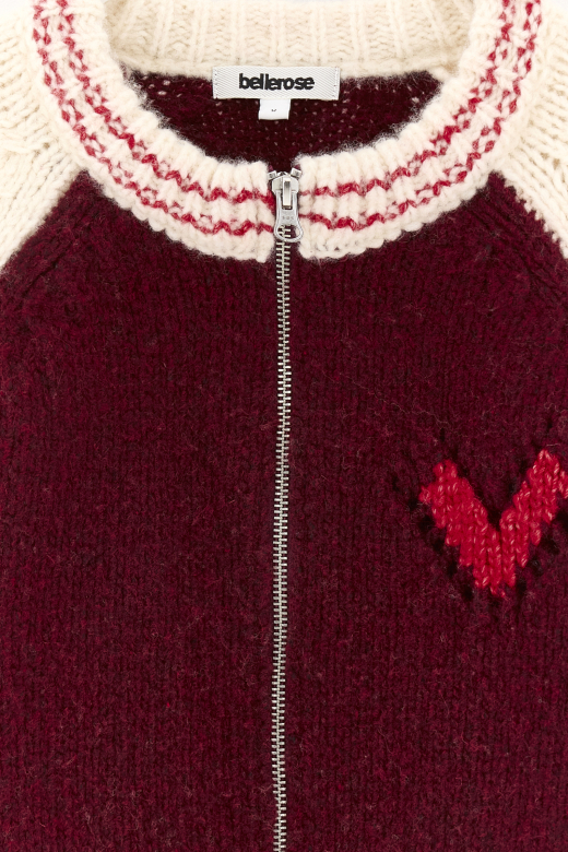 BELLEROSE | Cardigan col rond Detik combo A