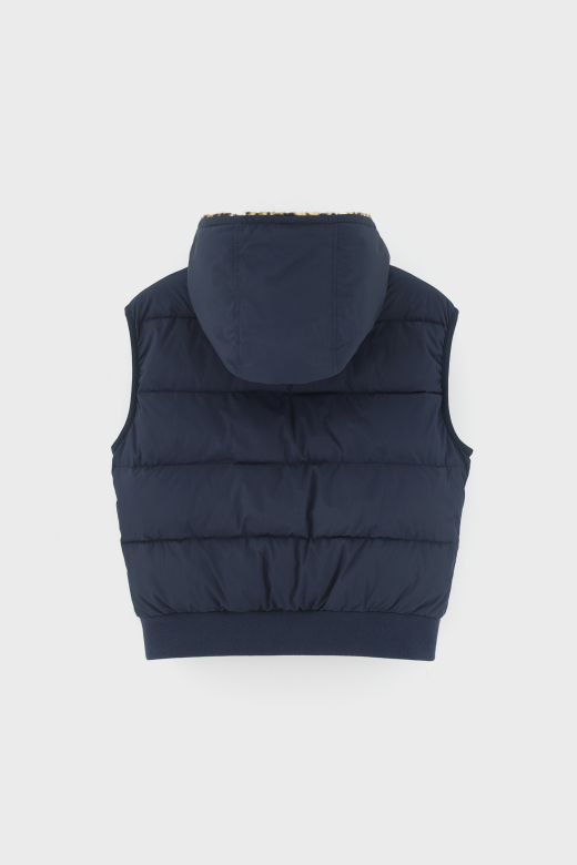 BELLEROSE | Veste sans manches à capuche Herone réversible