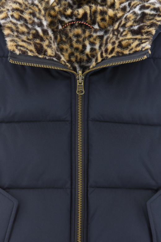 BELLEROSE | Veste sans manches à capuche Herone réversible