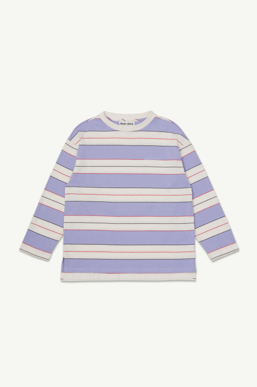 MAIN STORY | Big Tee Lavender Stripe