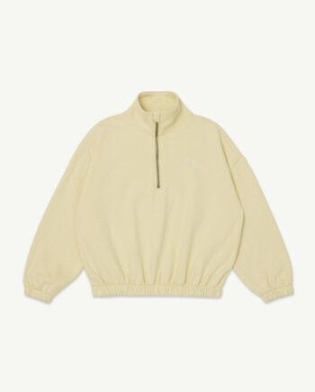 MAIN STORY | Half Zip Funnel Sweatshirt Tortilla