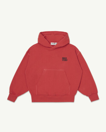 MAIN STORY | Hooded Sweatshirt Red Clay
