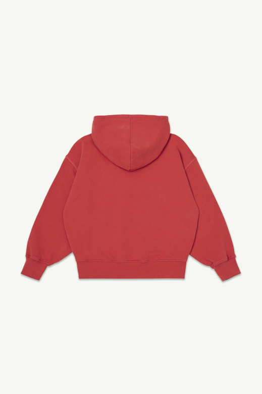 MAIN STORY | Hooded Sweatshirt Red Clay