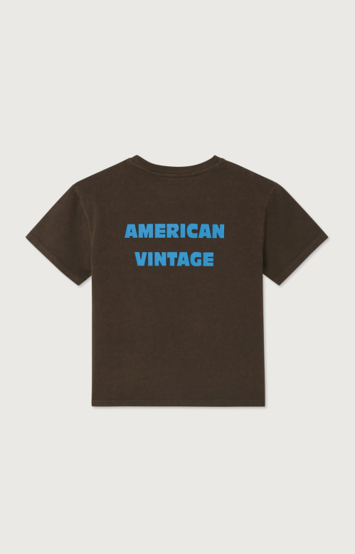AMERICAN VINTAGE | T-shirt Fizvalley CHOCO VINTAGE