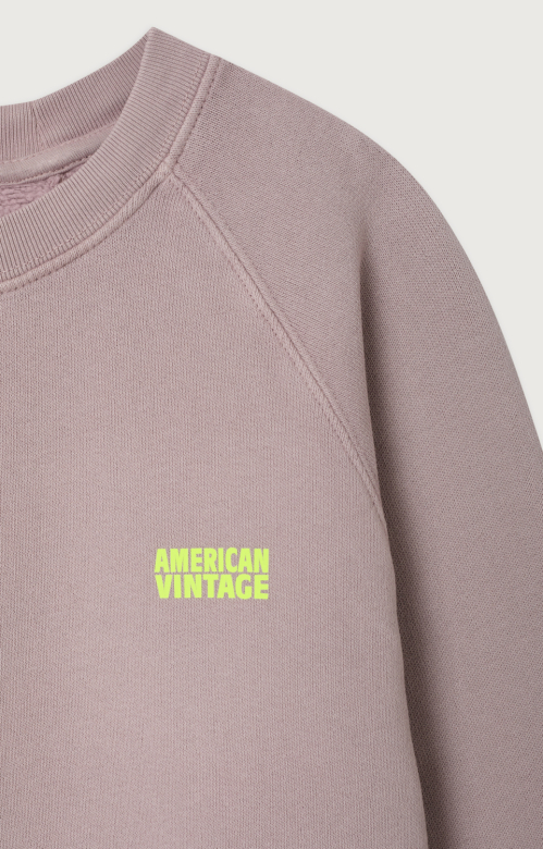 AMERICAN VINTAGE | Sweat enfant Izubird PRUNELLE VINTAGE