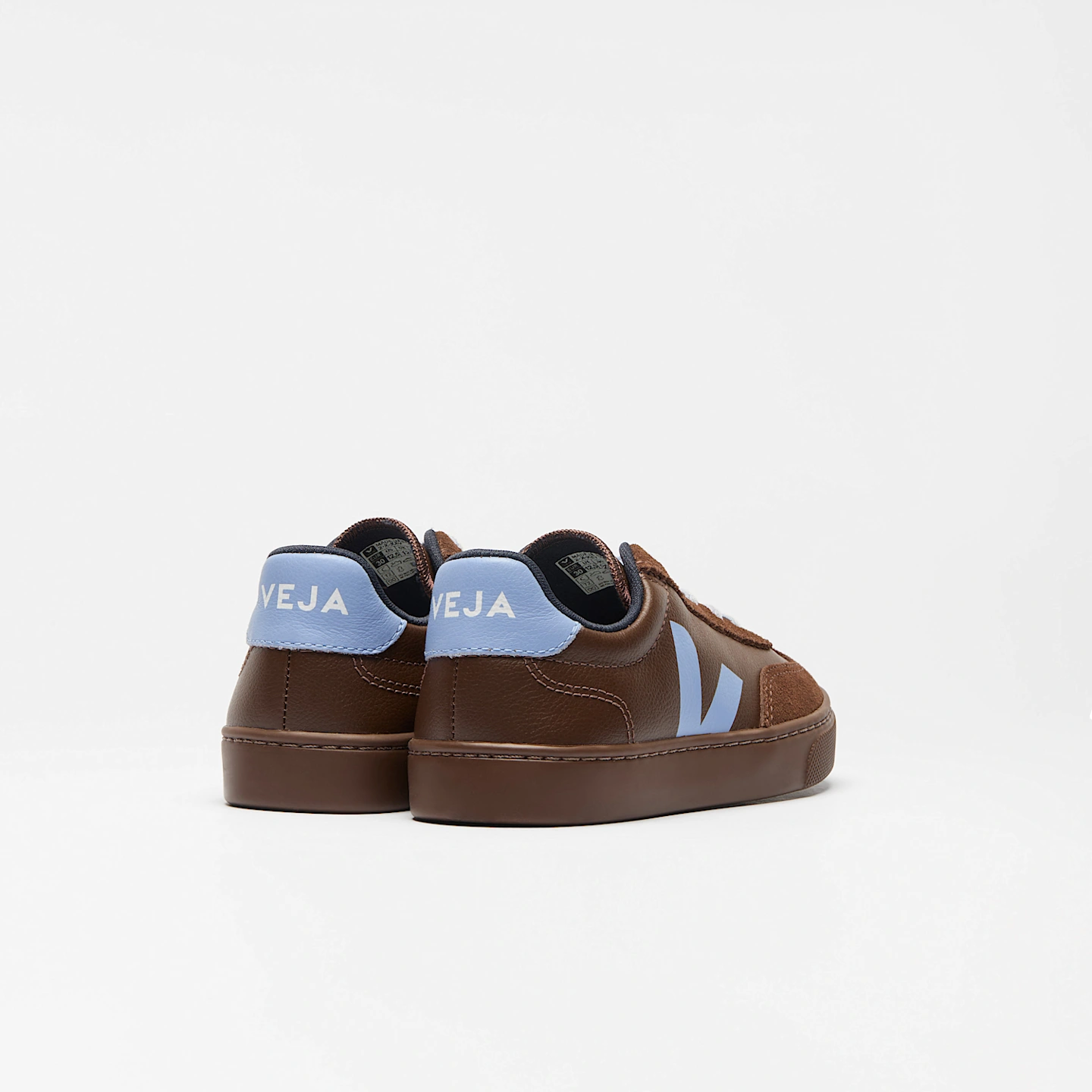 VEJA | VOLLEY ELASTIC LACES LEATHER WALNUT OLYMPE