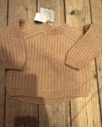 PEQUEÑO TOCON | 1017 Pull Baby Jersey camel