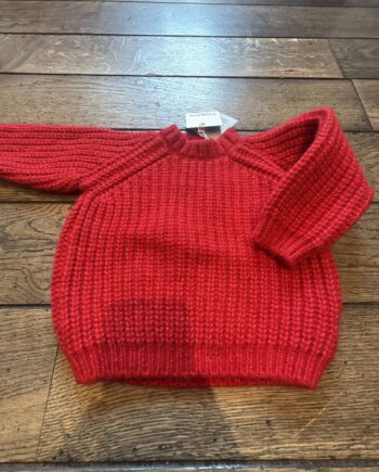 PEQUENO TOCON | pull baby 1017 jersey oriente red