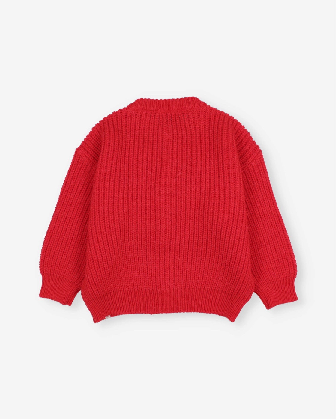 BÚHO | Soft Knit Cardigan Poppy Red