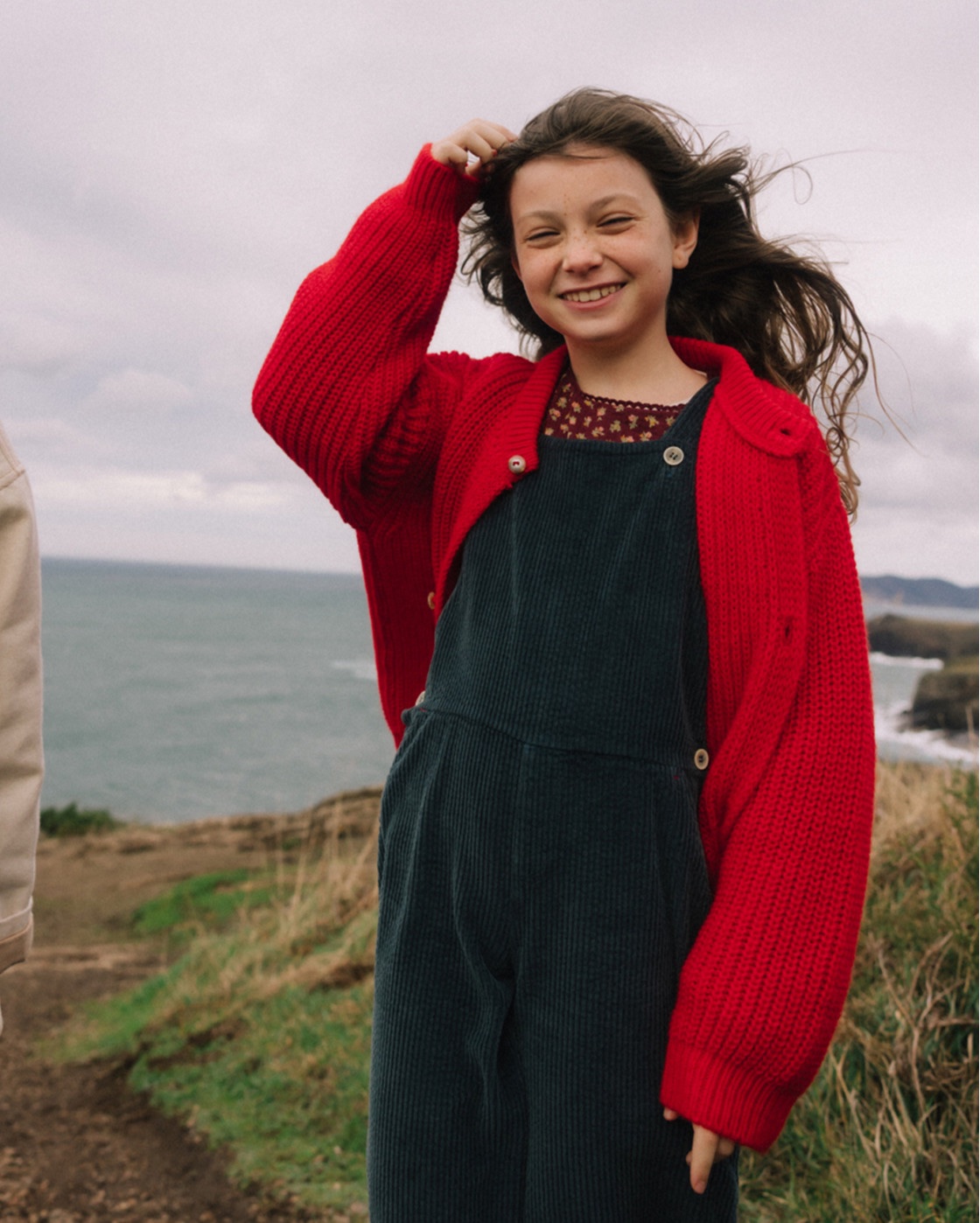 BÚHO | Soft Knit Cardigan Poppy Red