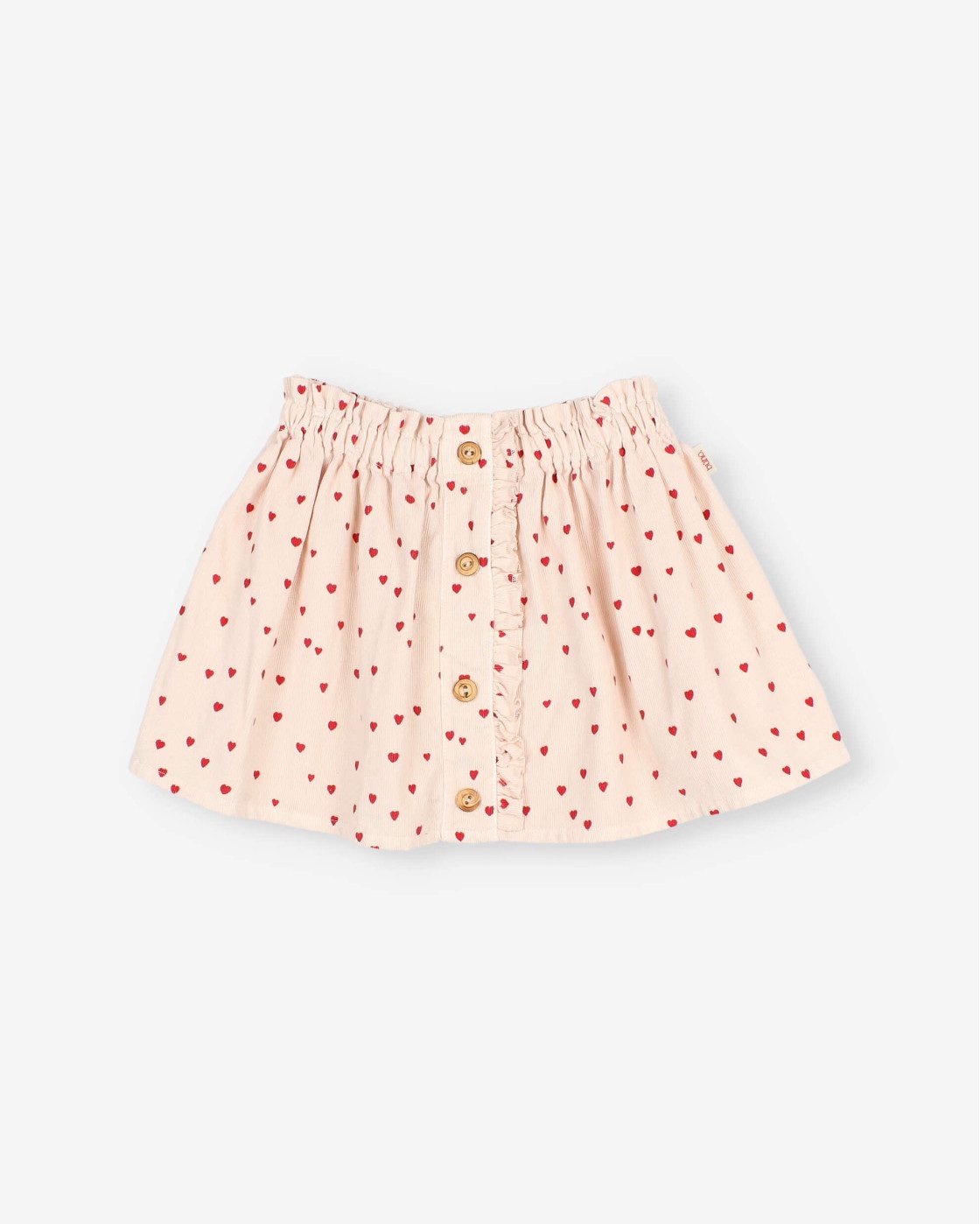 BÚHO | Mini Cuore Skirt Cream Pink