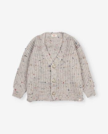 BÚHO | Botonato Cardigan Pearl Grey