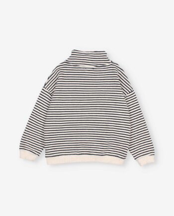 BÚHO | Soft Stripes Sweatshirt Navy