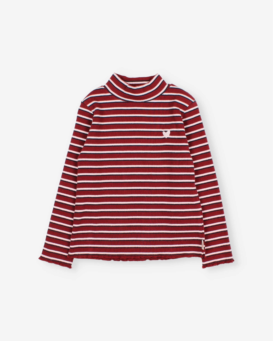 BÚHO | Fancy Stripes T-shirt Pomegranate