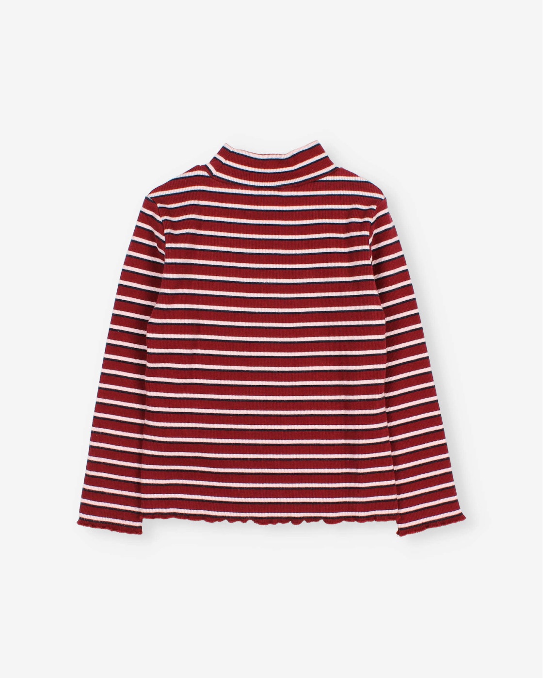 BÚHO | Fancy Stripes T-shirt Pomegranate