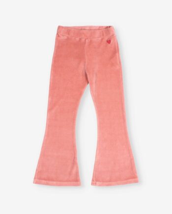 BÙHO | VELVET LEGGING FLARE Peony