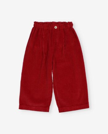 BÚHO | CORDUROY GIRLY PANTS CHERRY