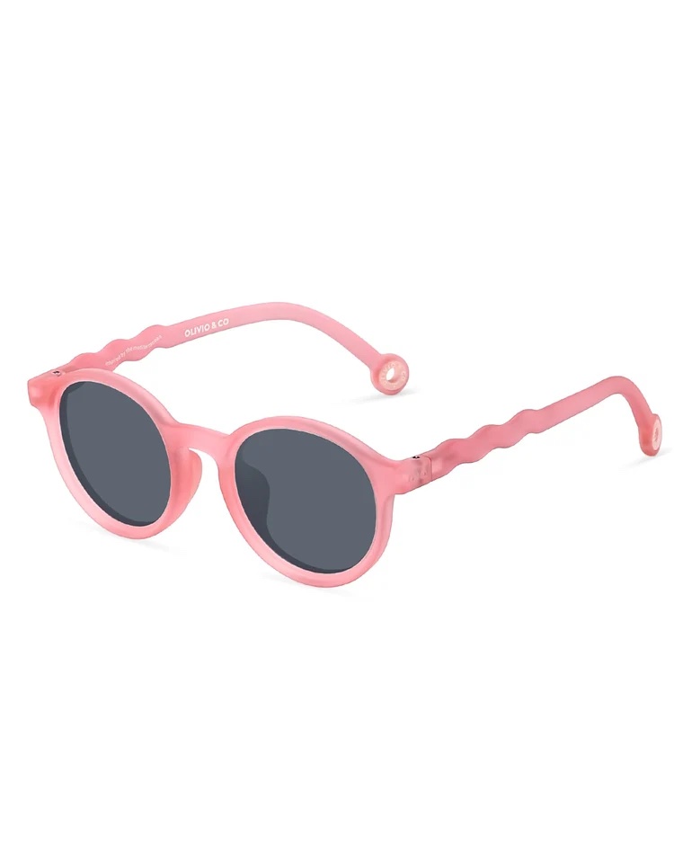 OLIVIOANDCO | Lunette de soleil KIDS 2-5 ans Oval - polarisé -Rock rose