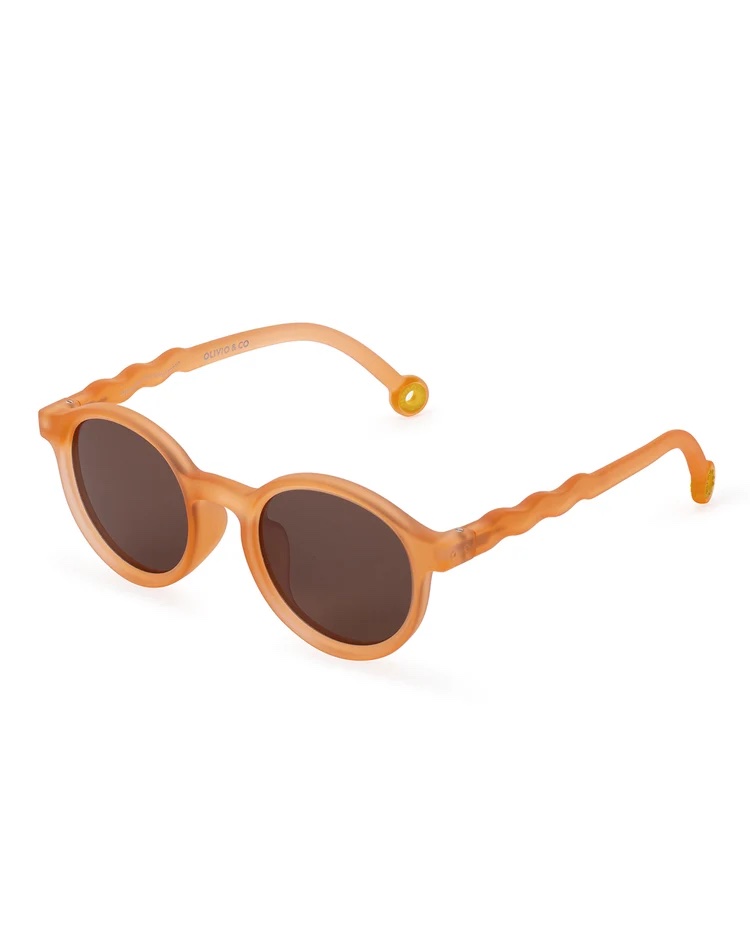 OLIVIOANDCO | Lunettes de soleil KIDS 2-5 ans - Oval - polarisé - Grapefruit Pink