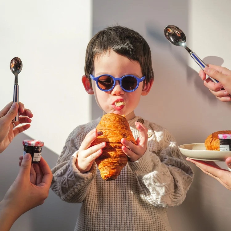 OLIVIOANDCO | lunettes de soleil TODDLER 12-24mois - Oval - Polarisé -Midnight Berry