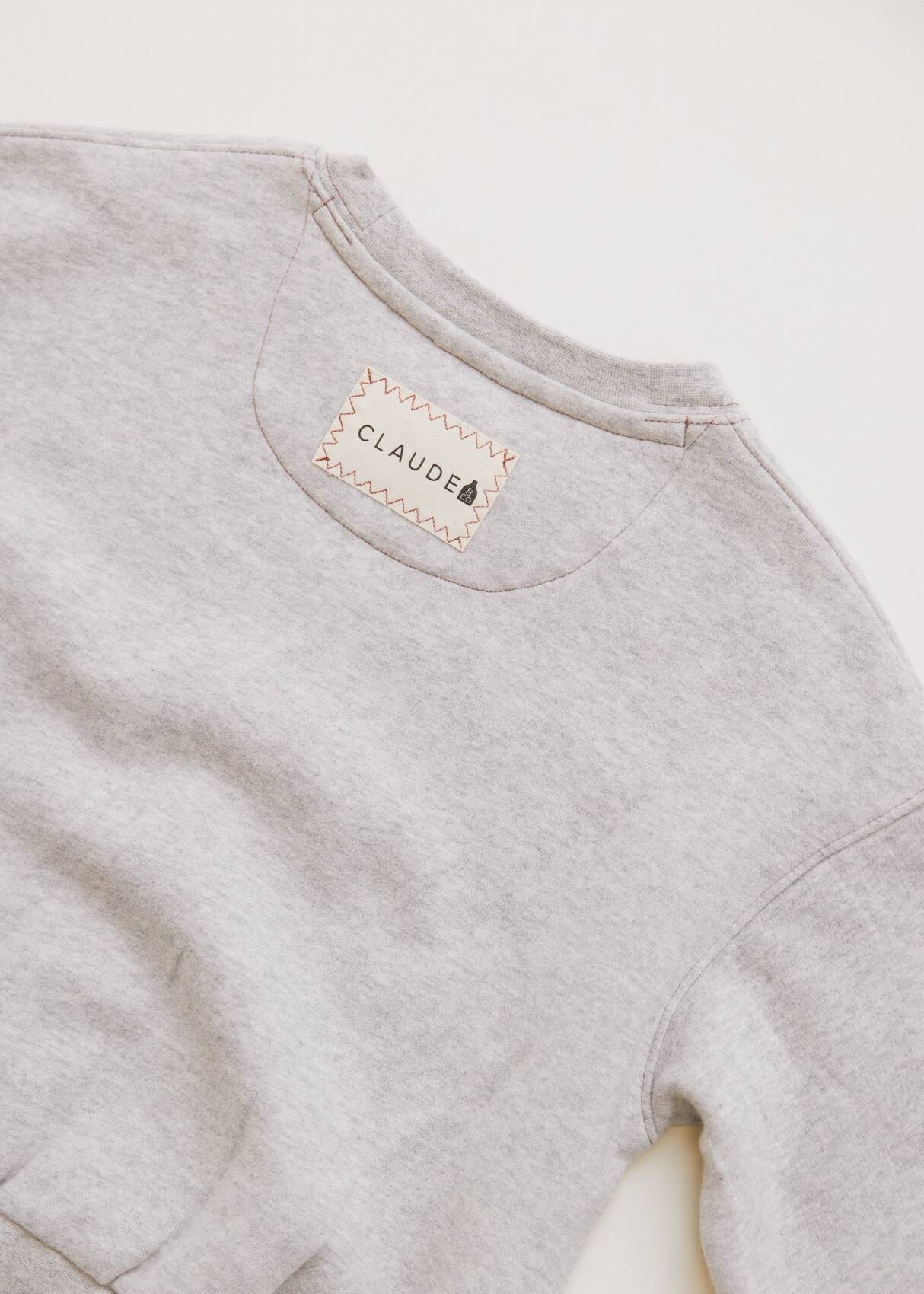 CLAUDE & CO | Carner Milking it Grey Marl Sweater