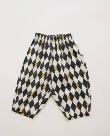CLAUDE & CO | Rex Harlequin Spot Trouser