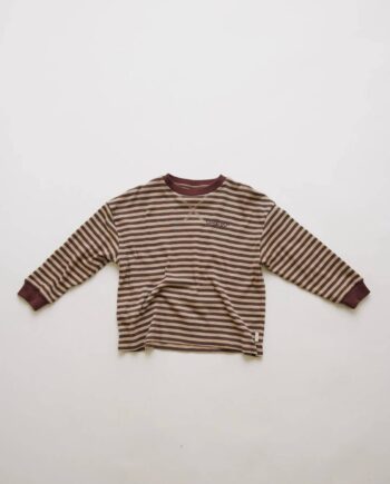 CLAUDE & CO | Jamie Acorn Stripe Long Sleeve Tee