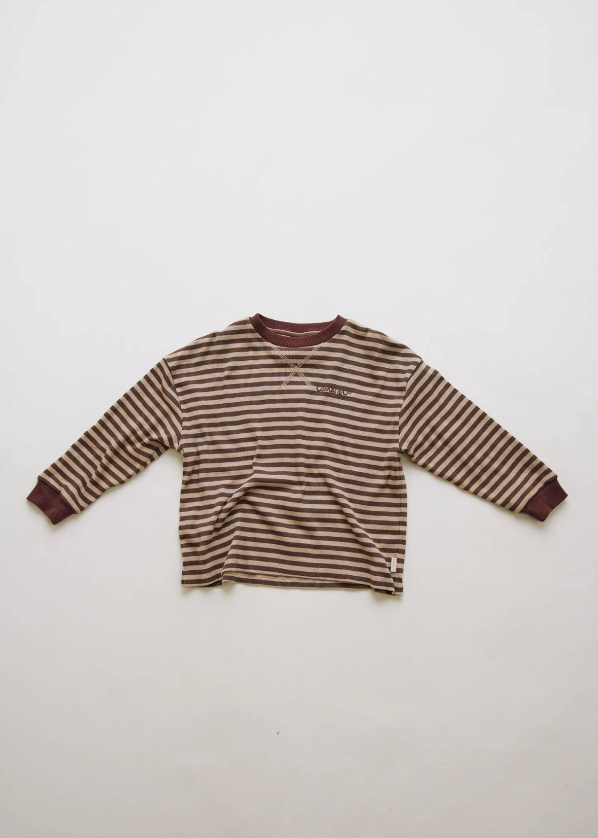 CLAUDE & CO | Jamie Acorn Stripe Long Sleeve Tee