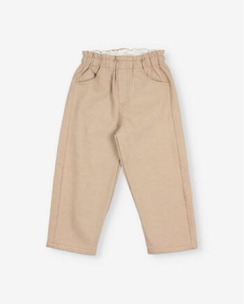BUHO | TWILL PANTS BISCUIT