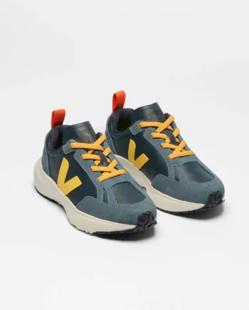VEJA | CANARY ELASTIC LACES LEATHER NAUTICO TONIC