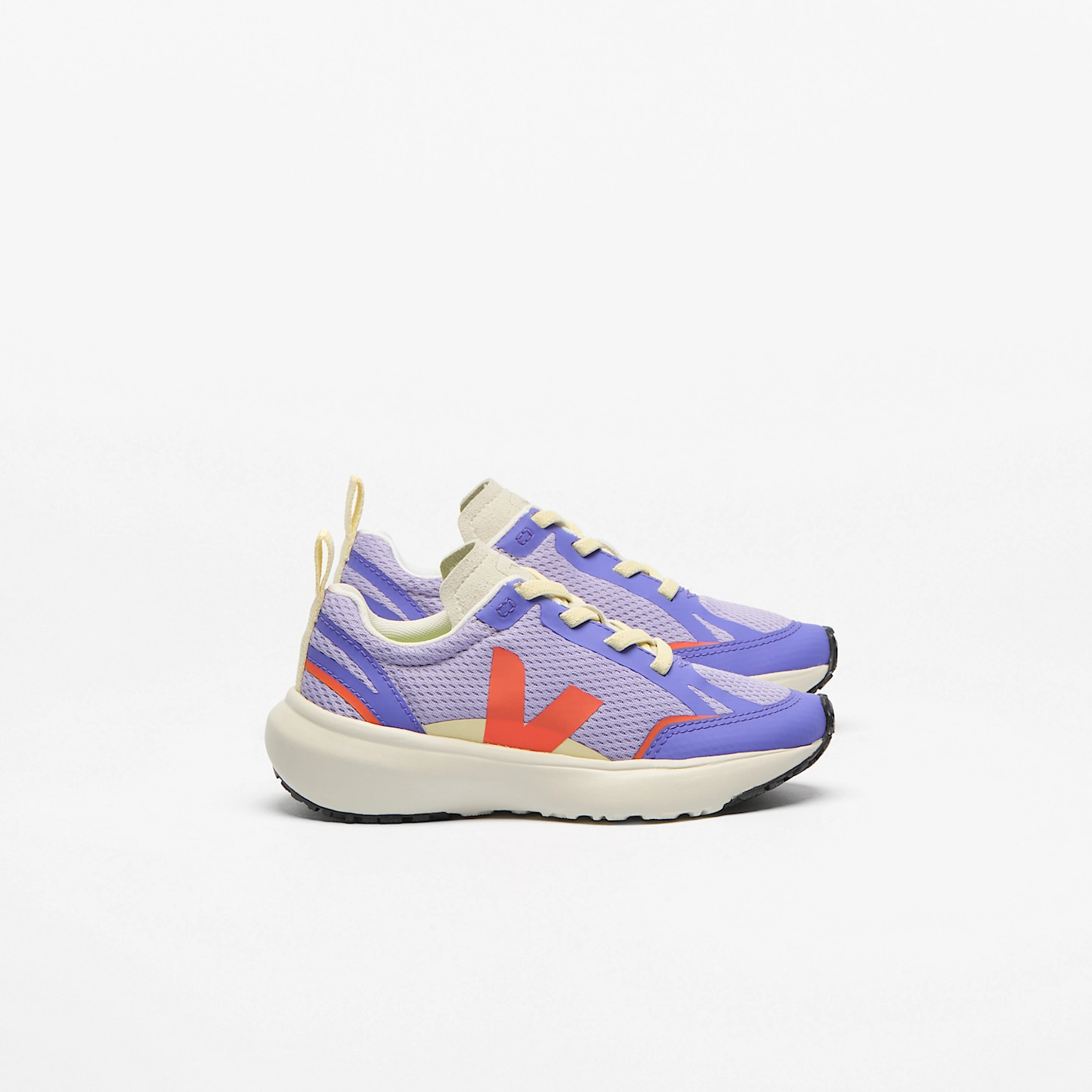 VEJA | CANARY ELASTIC LACES ALVEOMESH LAVANDE