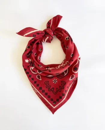 MILINANE | Petit foulard - OSCAR rouge