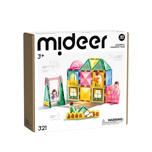 MIDEER | TUILES MAGNÉTIQUES COLORÉES NOTRE FAMILLE