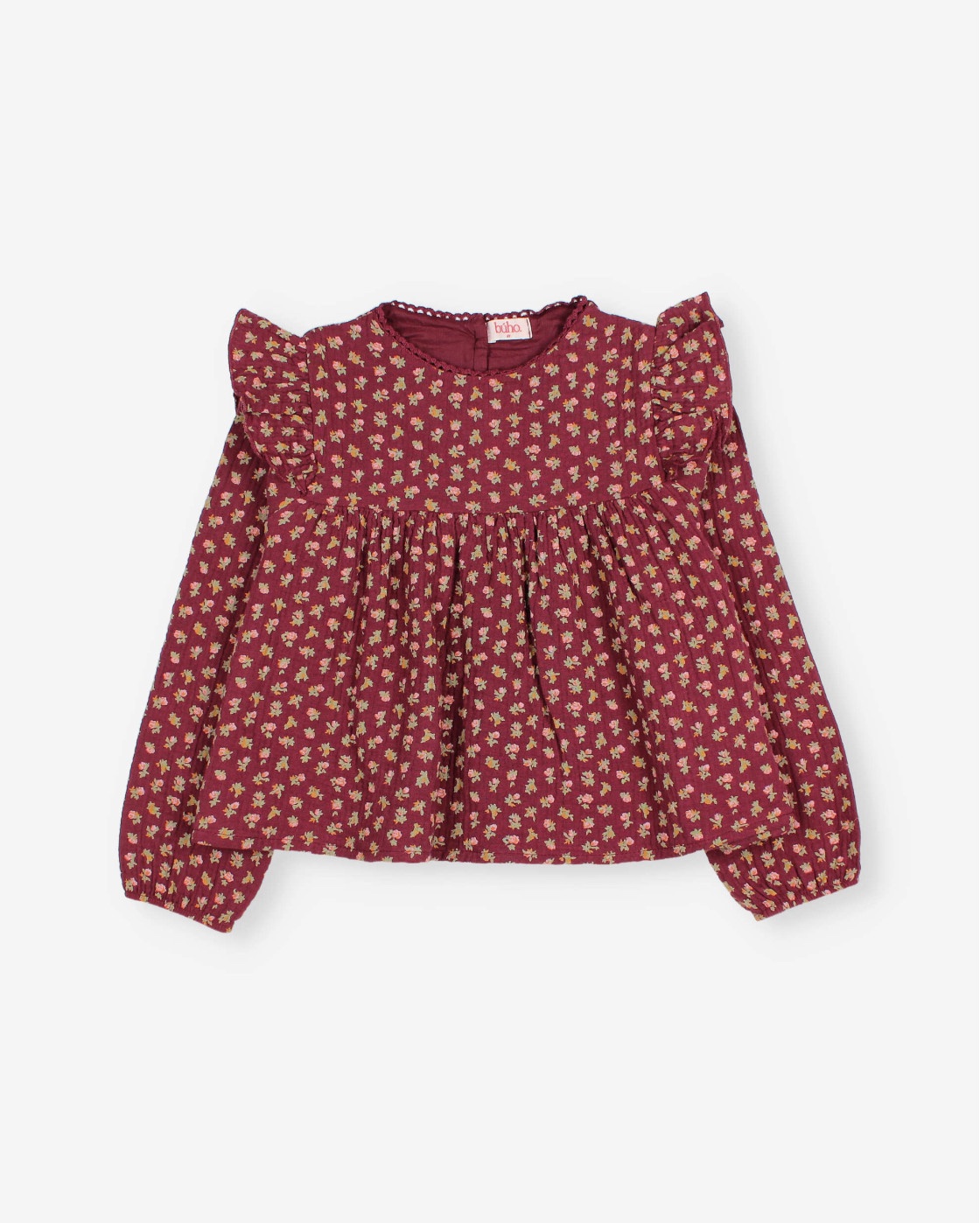 BÚHO | Cottage Blouse Pomegranate