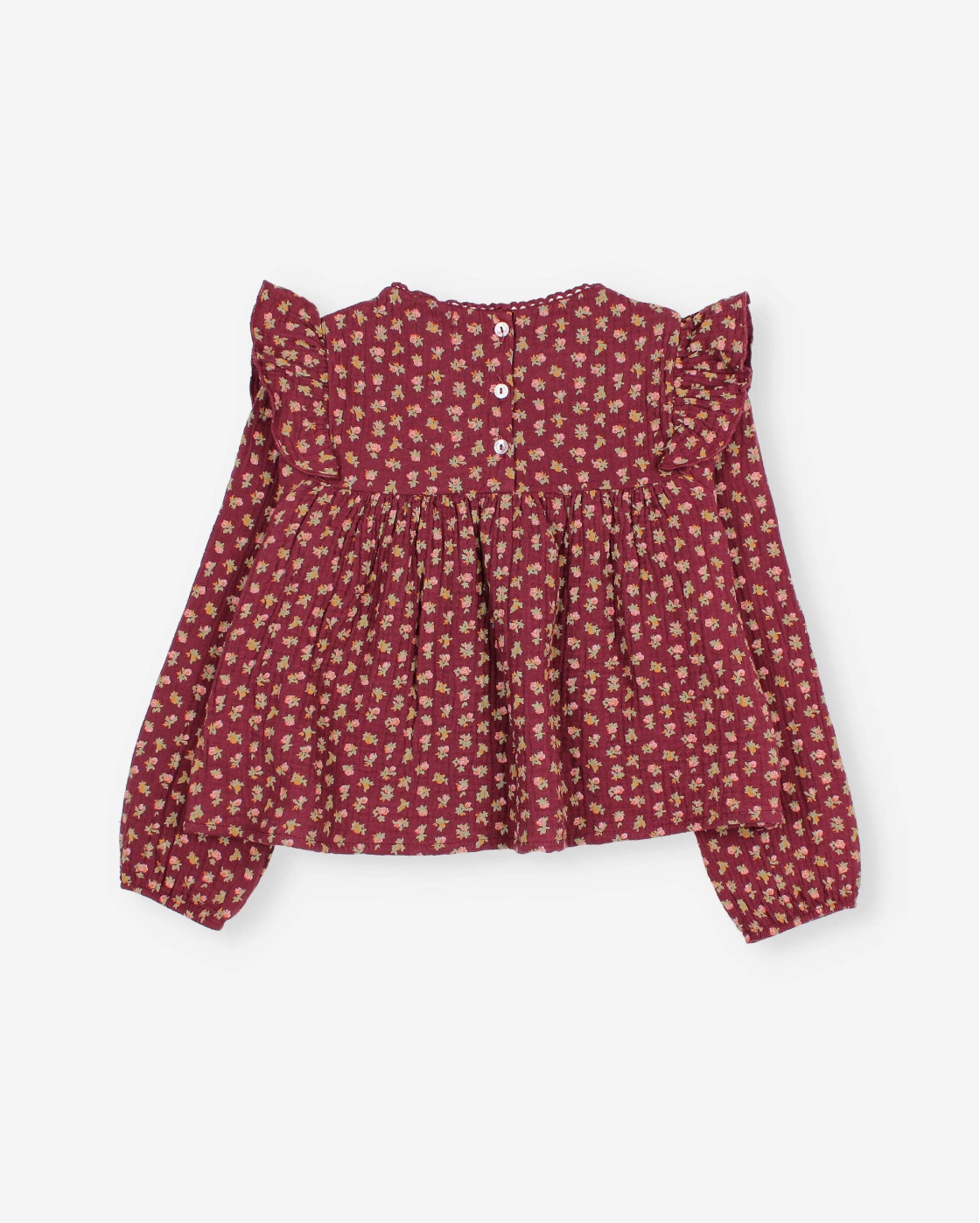 BÚHO | Cottage Blouse Pomegranate