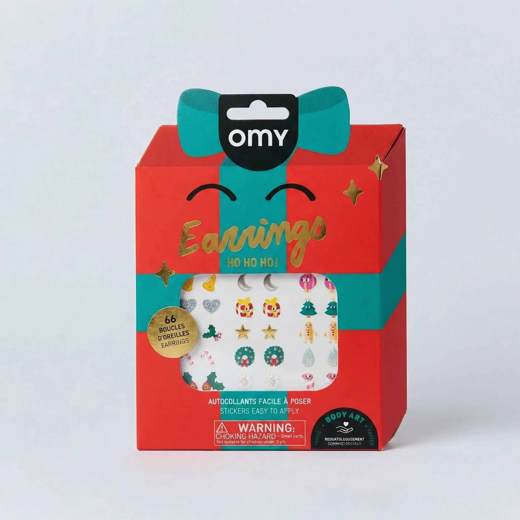 OMY | CHRISTMAS - EARRING autocollantes 66 Stickers