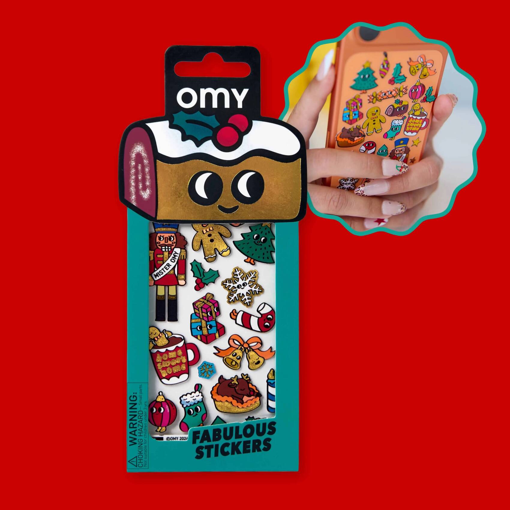 OMY | FABULOUS STICKERS - ICONIC - CHRISTMAS