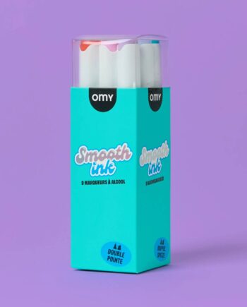OMY | Smooth ink - 9 marqueurs à alcool