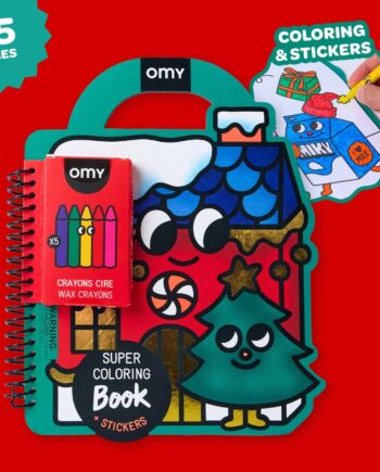 OMY | Super coloring book + Stickers