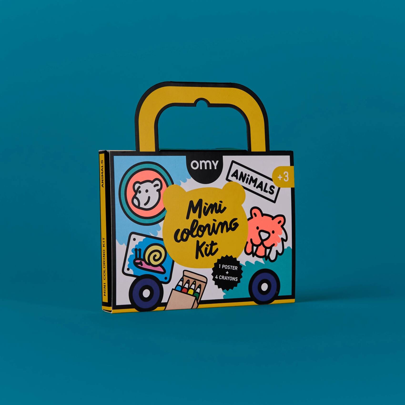 OMY | ANIMALS Mini coloring kit