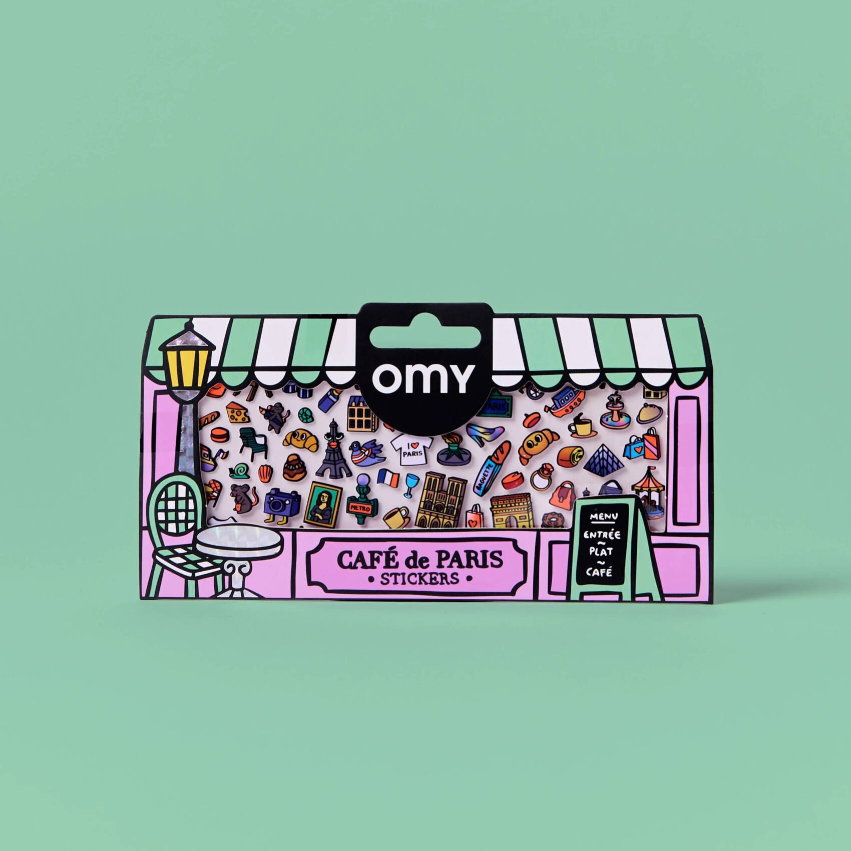 OMY | Stickers café de Paris