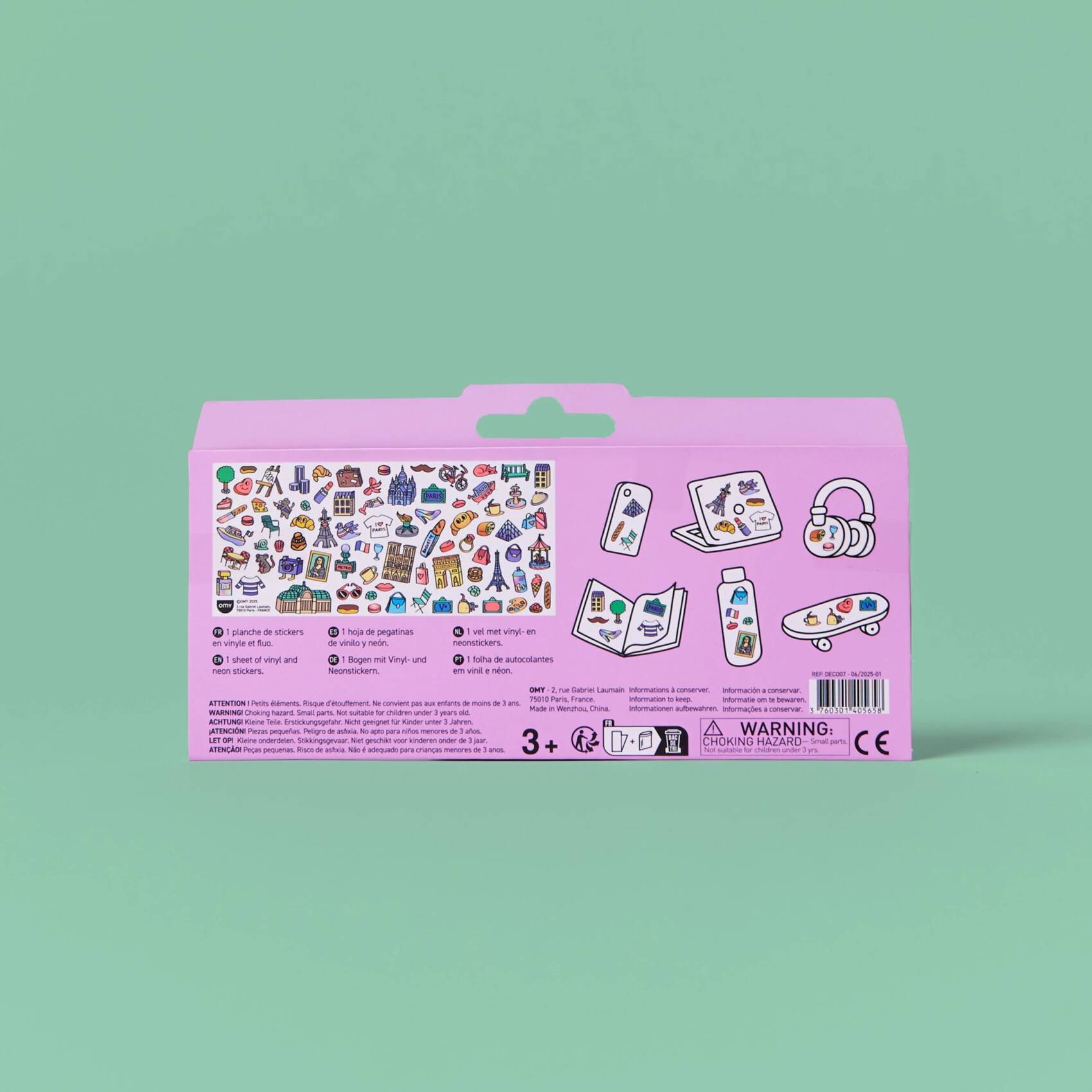 OMY | Stickers café de Paris