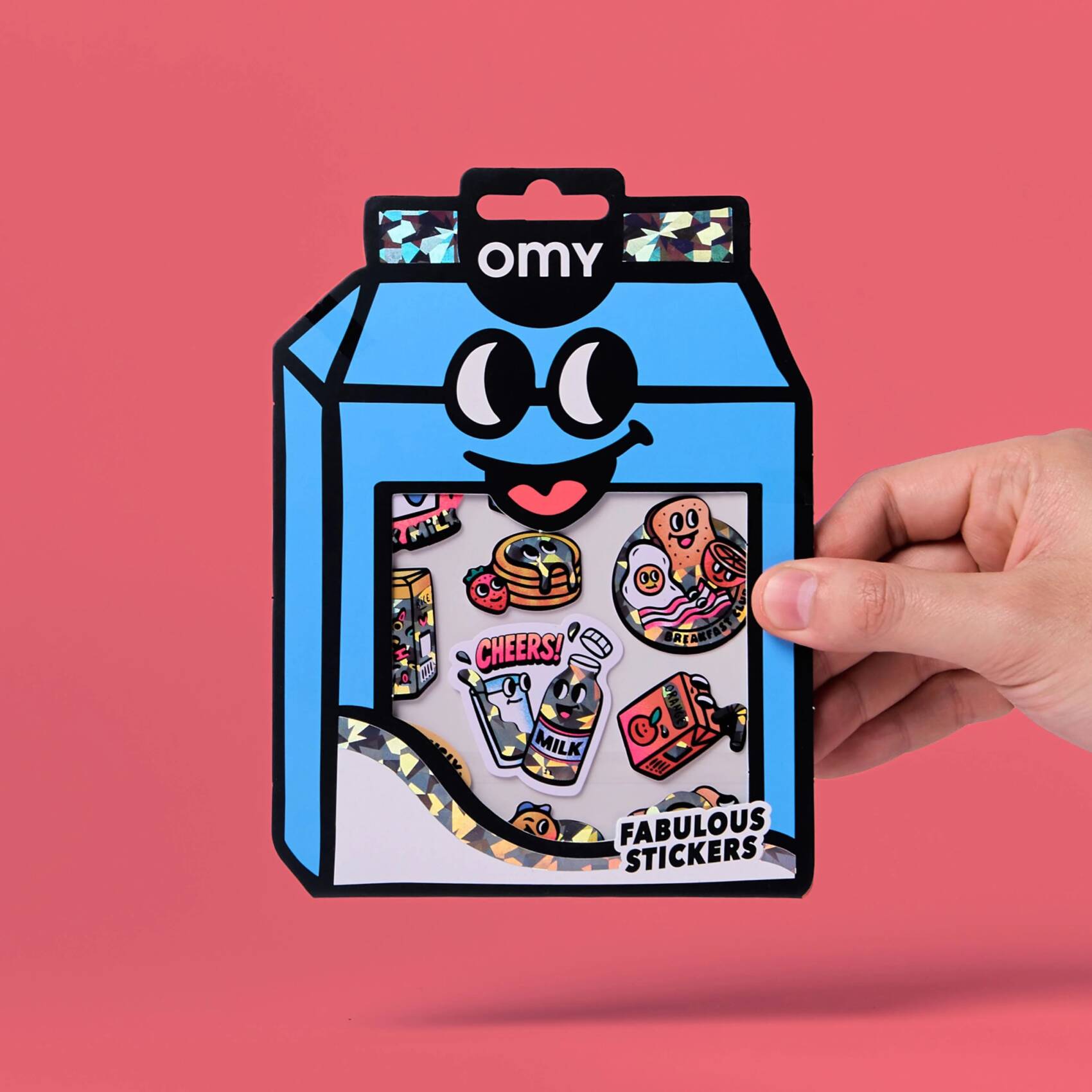 OMY | Fabulous Stickers Big Milk